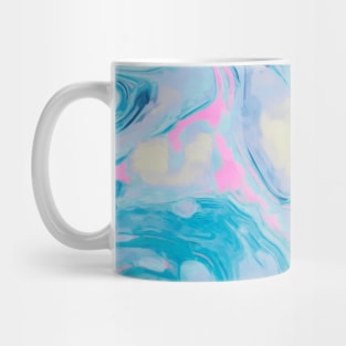 Blue Marble Abstract Mug